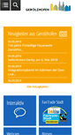 Mobile Screenshot of gerolzhofen.de